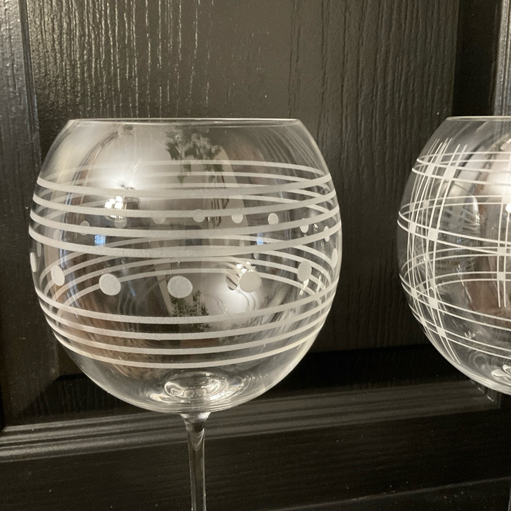 Mikasa cheers balloon red wine glasses set of 3 - Picture 6 of 8